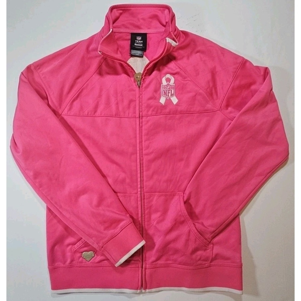 NFL Team Apparel Reebok NO Saints Breast Cancer Awareness Women Pink Size Med